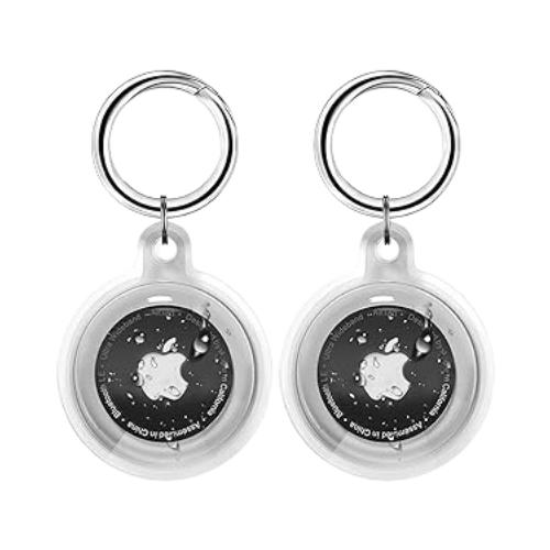AirTags in waterproof covers